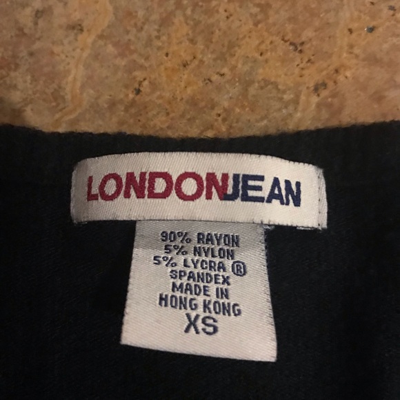 London Jean black fitted sweater - Picture 2 of 5